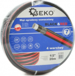 Žarna laistymui Geko Black&Red G73694, 12.7 mm, 50 m