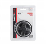 Ritė su lynu Powerplus POWACG1211, juoda sp.