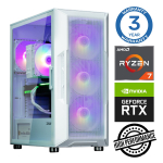 Stacionarus kompiuteris Intop RM72003NS AMD Ryzen 7 5700X, DDR4 32 GB, SSD+HDD 1 TB 4 TB, Nvidia GeForce RTX3050 6 GB GDDR6