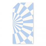 Sportinis rank&scaron;luostis Spokey Bari, mėlyna sp./balta sp., 160 cm x 80 cm