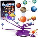 Kūrybos rinkinys, planetos 2in1 Solar System, įvairių spalvų