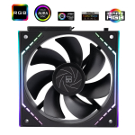 Ventiliatorius korpusui Thermalright TL-M12-QR PWM ARGB Black