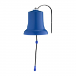 Varpelis vaikų žaidimų aik&scaron;telei 4IQ, 20 cm x 20 cm, mėlyna sp.