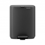 &Scaron;iuk&scaron;liadėžė Brabantia Bo, mineral infinity gray sp., 7 l, 31 cm x 24.5 cm