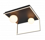 &Scaron;viestuvas lubų Trio Arola, LED, 2300 - 4000 &deg;K, 1 x 22 W, balta sp./juoda sp.