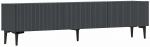 Televizoriaus spintelė Kalune Design Oscar, antracito sp., 31.4 cm x 180 cm x 45 cm