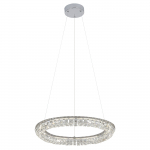 &Scaron;viestuvas lubų Domoletti Mora 2021303-700, LED, 4000 &deg;K, 0 x 40 W, skaidri sp.