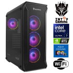 Stacionarus kompiuteris Intop RM68781NS Intel Core Ultra 7 265KF, DDR5 64 GB, SSD 500 GB, Nvidia GeForce RTX5070Ti 16 GB GDDR7