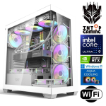 Stacionarus kompiuteris Intop RM68670WH Intel Ultra 9 285K, DDR5 64 GB, SSD 2 TB, Nvidia GeForce RTX5080 16 GB GDDR7, Windows 11 Home