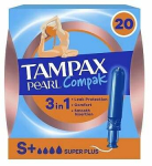 Higieniniai tamponai Tampax Pearl Compak, Super Plus, 20 vnt.