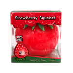 Sensorinis spaudomas žaislas Strawberry Squeeze, 6 cm, raudona sp.