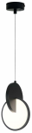 &Scaron;viestuvas lubų Light Prestige Circlo LP-1311/1P BK, LED, 3000 - 6000 &deg;K, 1, juoda sp. / juoda sp.