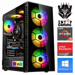 Stacionarus kompiuteris Intop RM93324WH AMD Ryzen 5 5600X, DDR4 16 GB, SSD+HDD 1 TB 2 TB, AMD Radeon RX 9060 XT 16 GB GDDR6, Windows 11 Home
