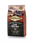 Sausas &scaron;unų maistas Carnilove Lamb & Wild Boar for Adult, 12 kg