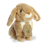 Pliu&scaron;inis žaislas Aurora Eco Nation Plush Rabbit, rudas, 20 cm