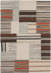 Kilimas vidaus Kayoom Radical 220, ruda sp./smėlio sp., 150 cm x 80 cm