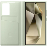 Telefono dėklas Samsung Smart View, Samsung Galaxy S24 Ultra, žalia sp.