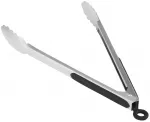 Virtuvinės žnyplės Ambition Snap, 35 cm, sidabro sp./juoda sp.