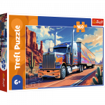 Dėlionė Trefl Truck On The road, 27.5 cm x 41 cm, 160 vnt., įvairių spalvų
