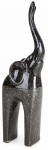 Dekoracija, "Dramblys" Mandi 01, 12 cm, juoda sp.