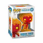 Žaislinė figūrėlė Funko POP! he Fantastic Four First Steps Human Torch 1517, 9 cm, raudona sp./oranžinė sp.