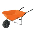 Prekė su pažeista pakuote. Vaiki&scaron;kas karutis Truper Wheelbarrow, oranžinė sp., 880 mm x 410 mm