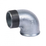 Alkūnė Jinan Meide G92, 90 &deg;, 1 1/2", ketaus/cinkas