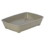 Kačių tualetas su rėmu Plaček MC Economy 775262, pilka sp., atviras, 42 cm x 31 cm x 13 cm