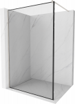 Du&scaron;o sienelė Mexen Kioto Walk-in, 80 cm x 200 cm, brushed nickel sp./grūdintas