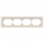 Keturvietis rėmelis Vilma XP500, balta sp.