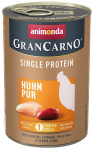 &Scaron;lapias &scaron;unų maistas Animonda GranCarno Single Protein, vi&scaron;tiena, 0.4 kg
