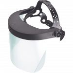 Veido apsauga Cerva Maxshield Vision, skaidri/juoda