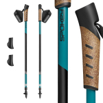 &Scaron;iaurieti&scaron;ko ėjimo lazdų komplektas Spokey Peak, 105 - 135 cm