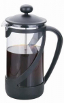 Kavinukas French Press Asi Collection, 0.35 l, skaidri/juoda