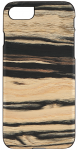 Telefono dėklas Man&Wood White Ebony, iPhone 7/Apple iPhone 8/Apple iPhone SE 2020, juoda sp./įvairių spalvų