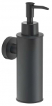 Sieninis skysto muilo dozatorius Gedy Seal, juoda, 0.150 l