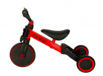 Vaiki&scaron;kas dviratis, vaikų Icon Trike Fix Mini 3in1, juoda sp./raudona sp., 9"