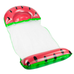 Pripučiamas plaustas Watermelon, raudona sp., 125 cm x 63 cm