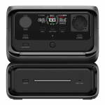 Ne&scaron;iojamas įkroviklis (Power bank) EcoFlow River 3 Max, 155700 mAh, 600 - 1200 W, juoda sp.
