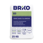 Klijai plytelių Briko B3 Plus, 25 kg