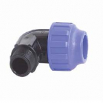 Vandentiekio alkūnė STP Fittings Sia, 3/4 colio - I&scaron;orinis sriegis, &Oslash;20 mm, 90 &deg;, 16 Bar