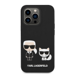 Telefono dėklas Karl Lagerfeld KLHMP14LSSKCK, Apple iPhone 14 Pro, juoda sp.