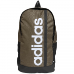 Mokyklinė kuprinė Adidas Essentials Linear, žalia, 26.5 cm x 16 cm x 46 cm