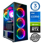 Stacionarus kompiuteris Intop RM78072NS Intel Core i7-12700F, DDR5 16 GB, SSD+HDD 250 GB 4 TB, Nvidia GeForce RTX5050 8 GB GDDR6