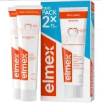 Dantų pastų rinkinys Elmex Duo Protective Shield Standard, 75 ml