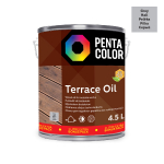 Terasų aliejus Pentacolor Terrace Oil, pilka sp., 4.5 l