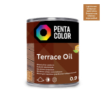 Terasų aliejus Pentacolor Terrace Oil, &scaron;viesiai ruda sp., 0.9 l