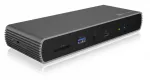 Jungčių stotelė ICY Box IB-DK8801-TB4, antracito sp.