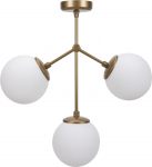 &Scaron;viestuvas kabinamas Opviq Damar 6337, E27, 3 x 40 W, aukso sp.