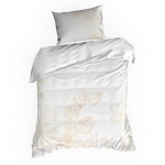 Patalynės užvalkalų komplektas Blanca 7, aukso sp./balta sp./smėlio sp., 70 x 90 cm, 140 x 200 cm, 2 vnt.
